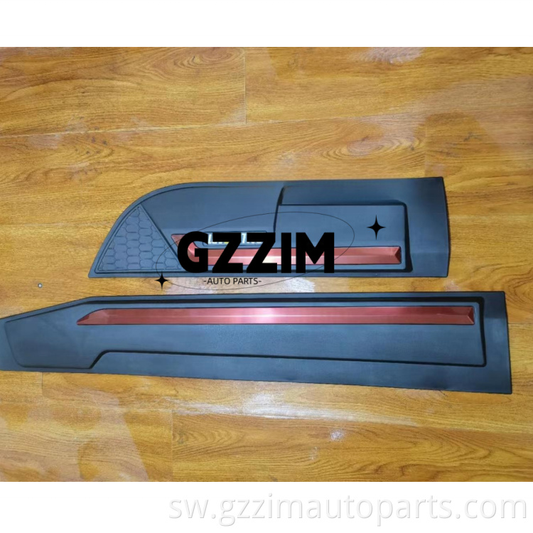 Hatua ya Kusafisha Mlango wa Plastiki Kulinda trim ya ukingo wa trim kwa Triton 2019